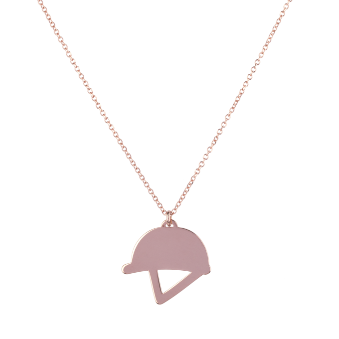 Helmet - Rose Gold Necklace