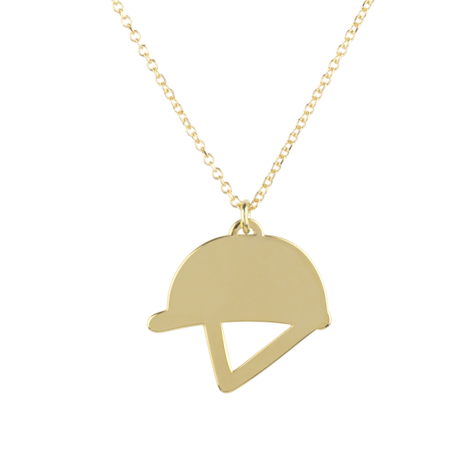 Helmet - Yellow Gold Necklace