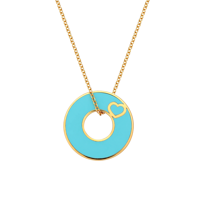 Forever In Love - Yellow Gold Necklace