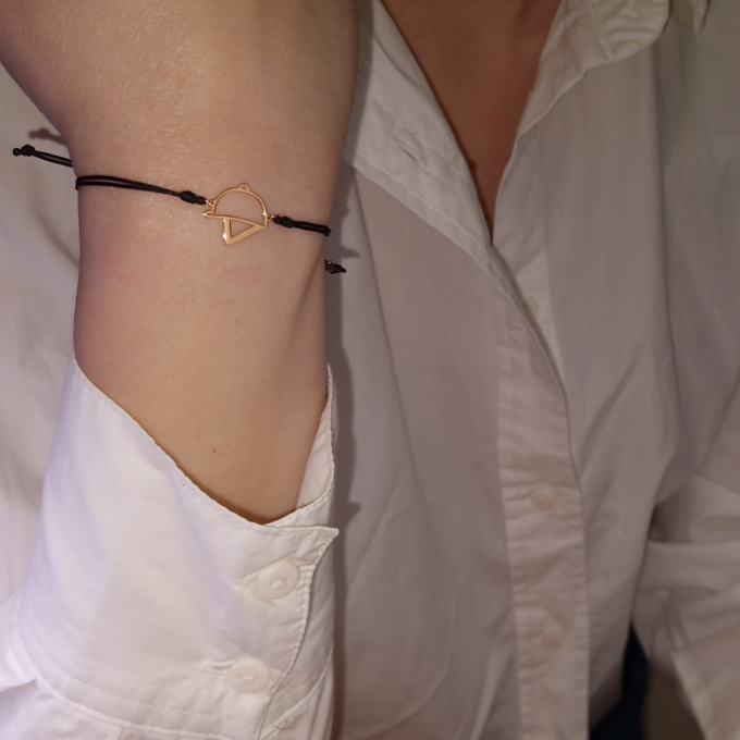 Helmet - Rose Gold Bracelet