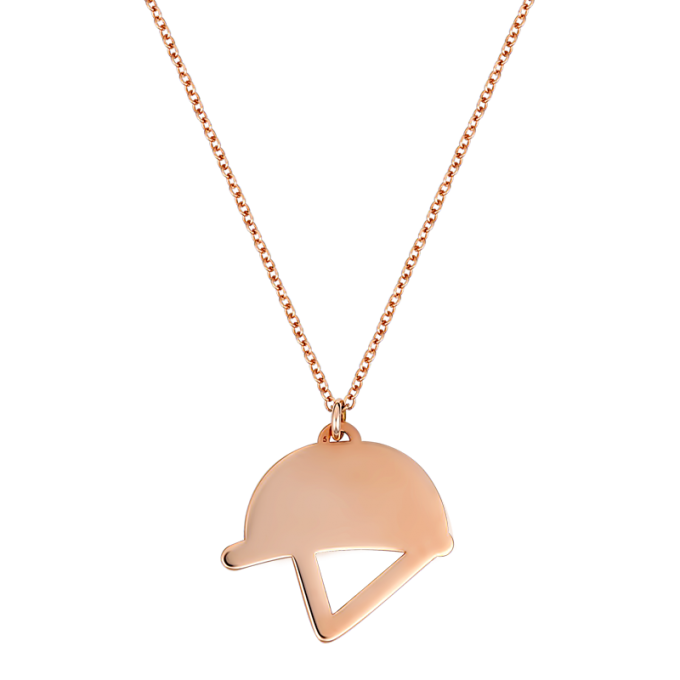 Helmet - Rose Gold Necklace