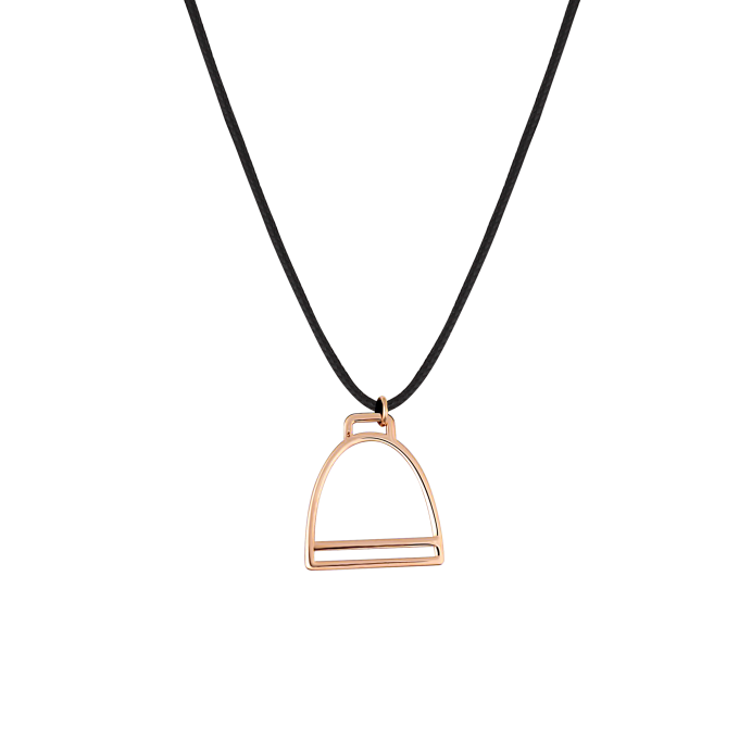 Stirrup - Rose Gold Necklace