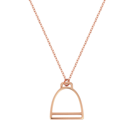 Stirrup - Rose Gold Necklace